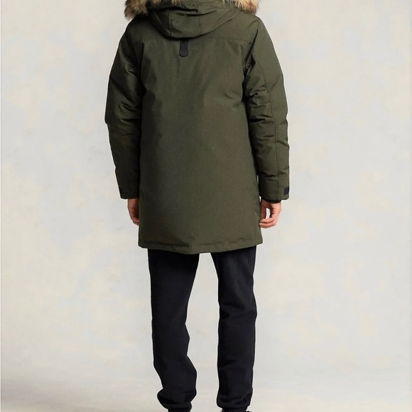 Polo Ralph Lauren Military Army Fur Hooded 650 Down Snorkel Parka… - Picture 4 of 12